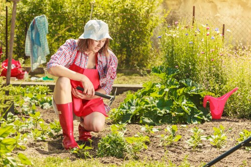 Local gardeners in Poplar supporting healthy seasonal growth